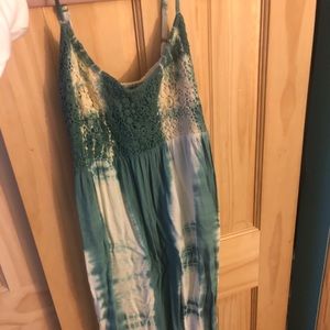 TOBI tie dye maxi dress